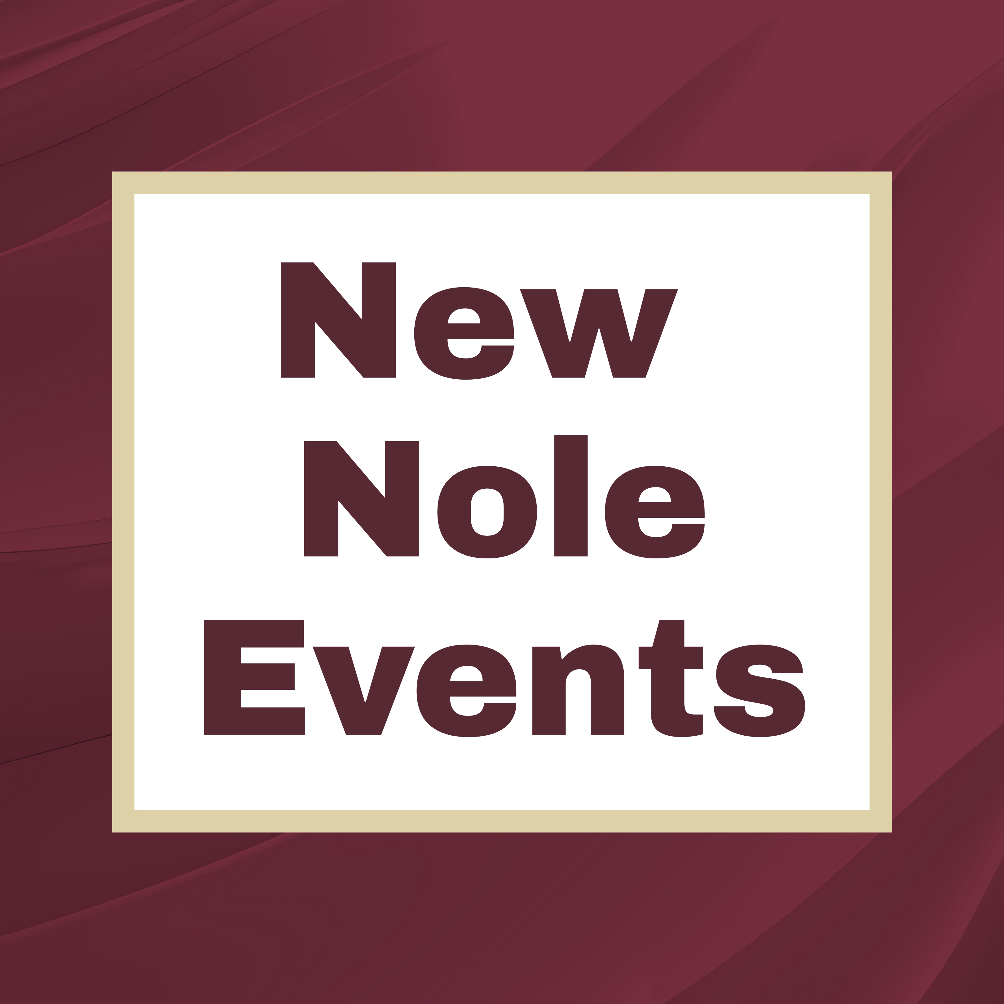 New Nole Events